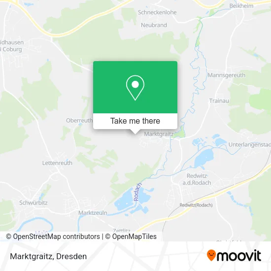 Карта Marktgraitz