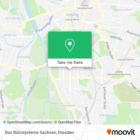 Карта Bss Bürosysteme Sachsen