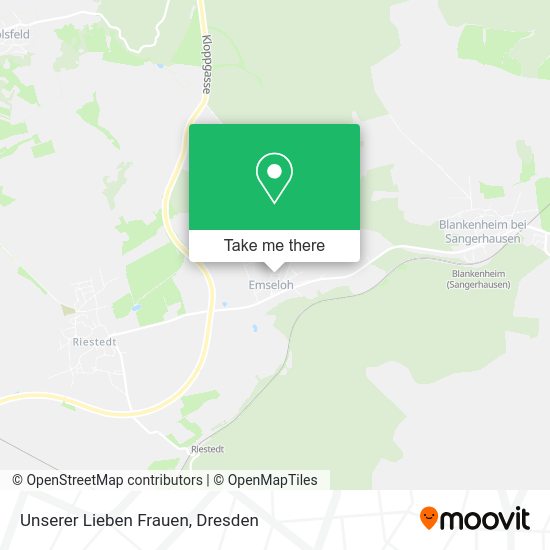 Карта Unserer Lieben Frauen