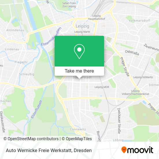 Карта Auto Wernicke Freie Werkstatt