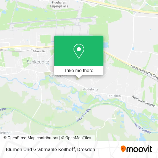 Карта Blumen Und Grabmahle Keilhoff