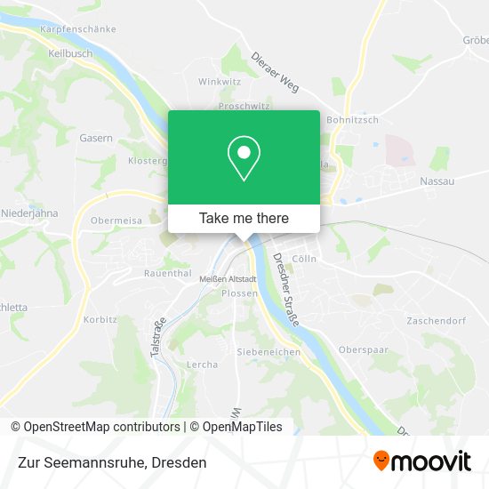 Карта Zur Seemannsruhe