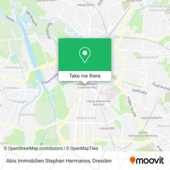 Карта Abis Immobilien Stephan Hermanns