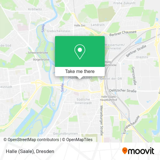 Карта Halle (Saale)
