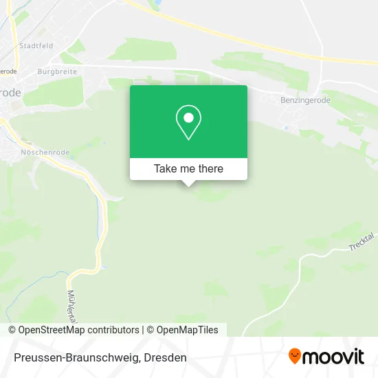 Карта Preussen-Braunschweig
