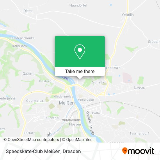 Карта Speedskate-Club Meißen