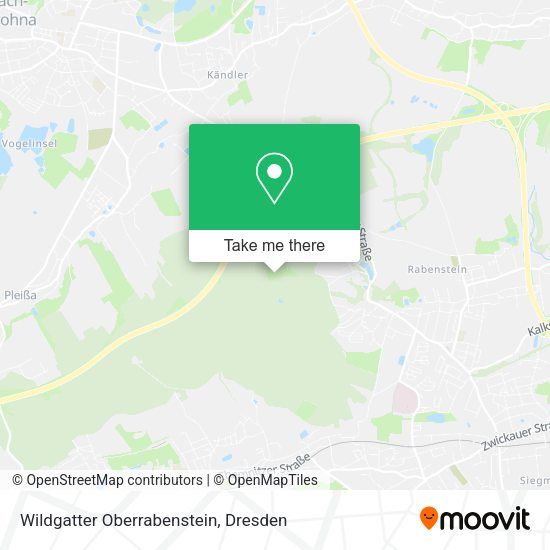 Карта Wildgatter Oberrabenstein