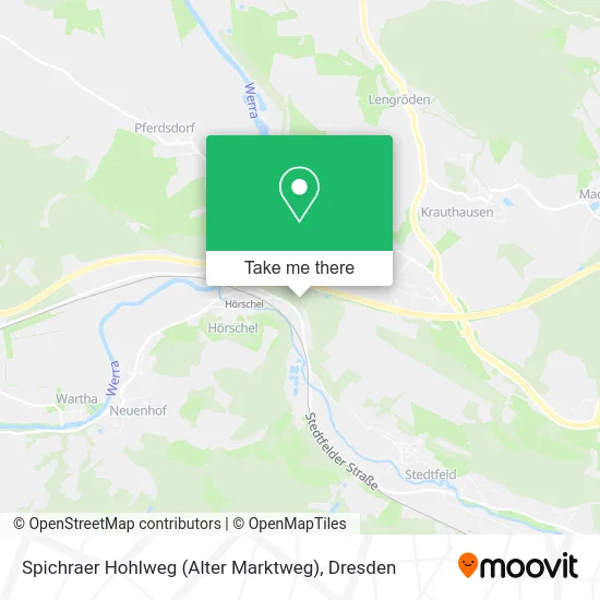 Карта Spichraer Hohlweg (Alter Marktweg)