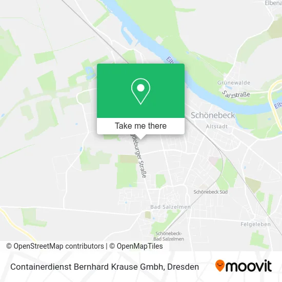 Карта Containerdienst Bernhard Krause Gmbh