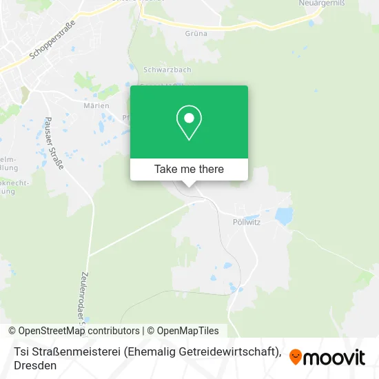 Карта Tsi Straßenmeisterei (Ehemalig Getreidewirtschaft)