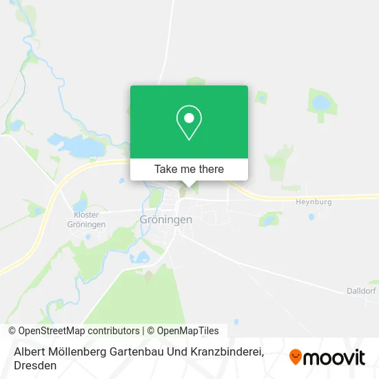 Карта Albert Möllenberg Gartenbau Und Kranzbinderei