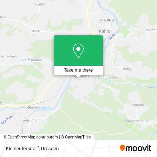 Карта Kleineutersdorf