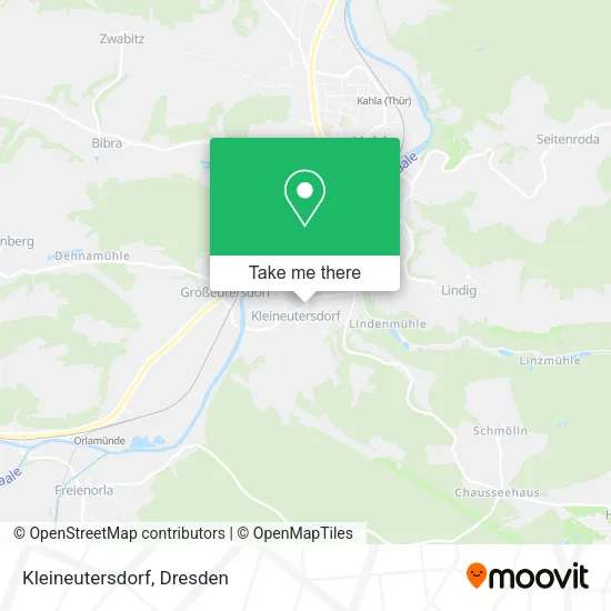 Карта Kleineutersdorf
