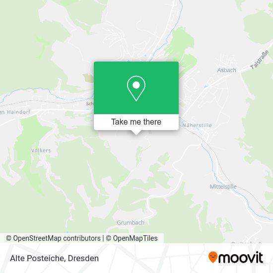 Карта Alte Posteiche