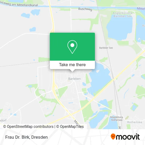 Карта Frau Dr. Birk