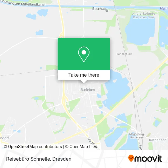 Карта Reisebüro Schnelle