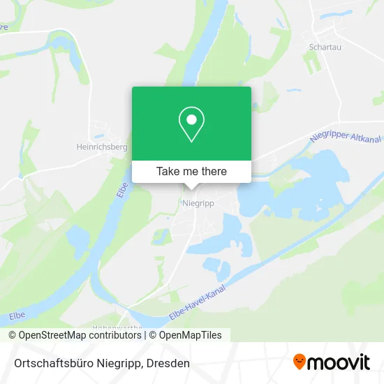 Карта Ortschaftsbüro Niegripp
