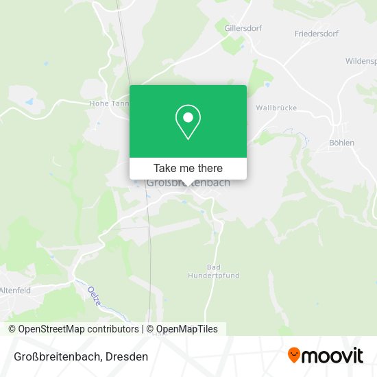 Карта Großbreitenbach