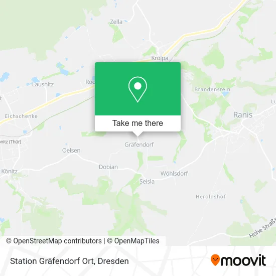 Карта Station Gräfendorf Ort