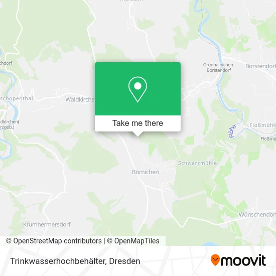 Карта Trinkwasserhochbehälter