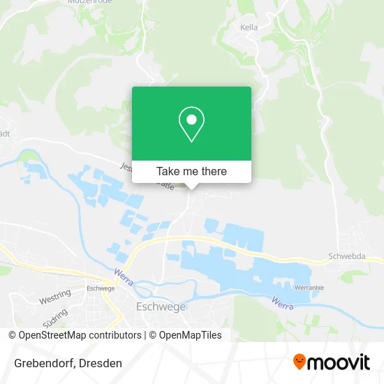Карта Grebendorf