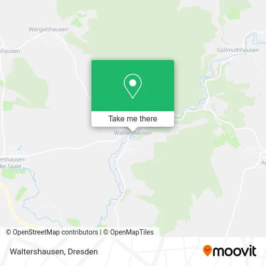Карта Waltershausen