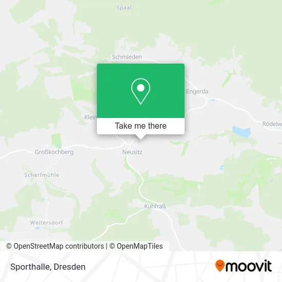 Карта Sporthalle