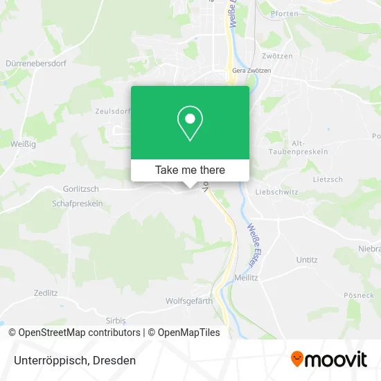 Карта Unterröppisch