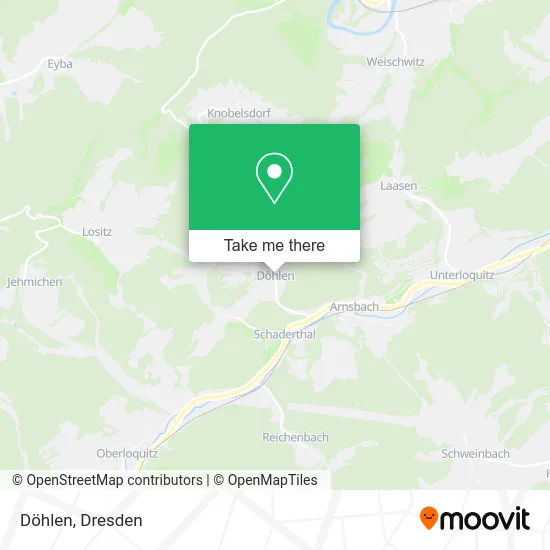 Карта Döhlen