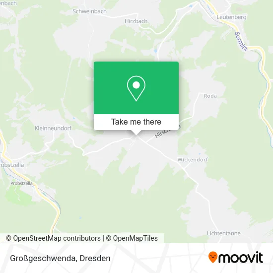 Карта Großgeschwenda