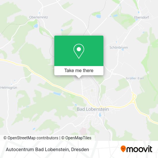 Карта Autocentrum Bad Lobenstein