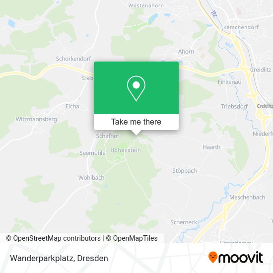 Карта Wanderparkplatz