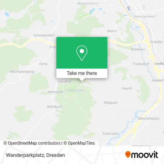 Карта Wanderparkplatz