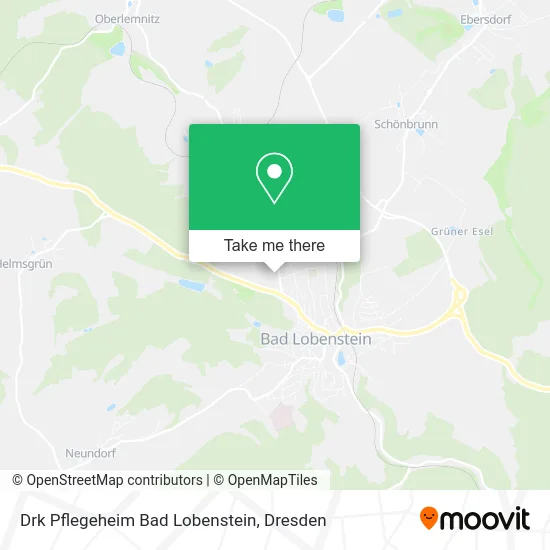 Карта Drk Pflegeheim Bad Lobenstein