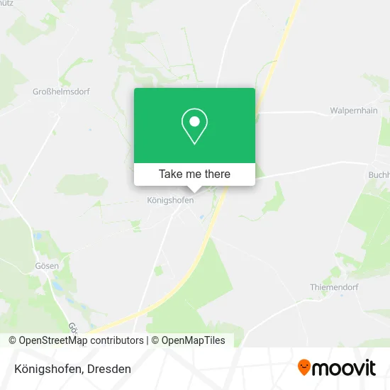 Карта Königshofen