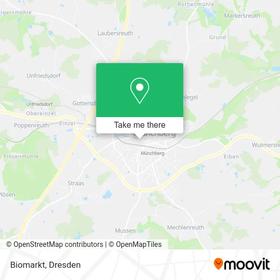 Карта Biomarkt