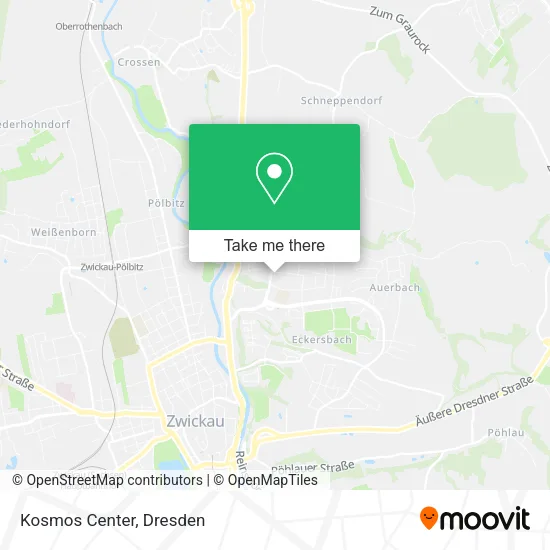 Kosmos Center map