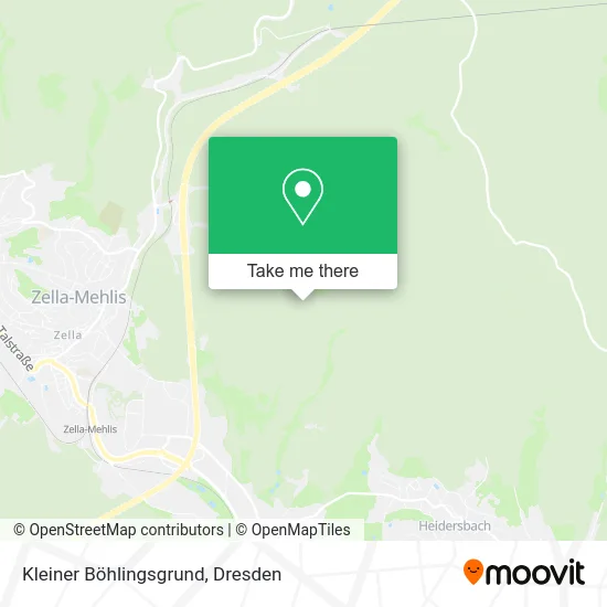 Карта Kleiner Böhlingsgrund