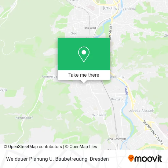 Карта Weidauer Planung U. Baubetreuung