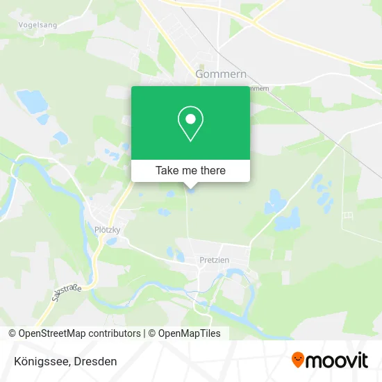 Карта Königssee