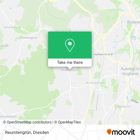 Карта Reumtengrün