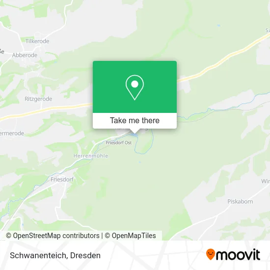 Карта Schwanenteich