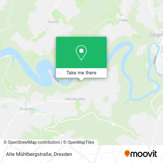 Карта Alte Mühlbergstraße