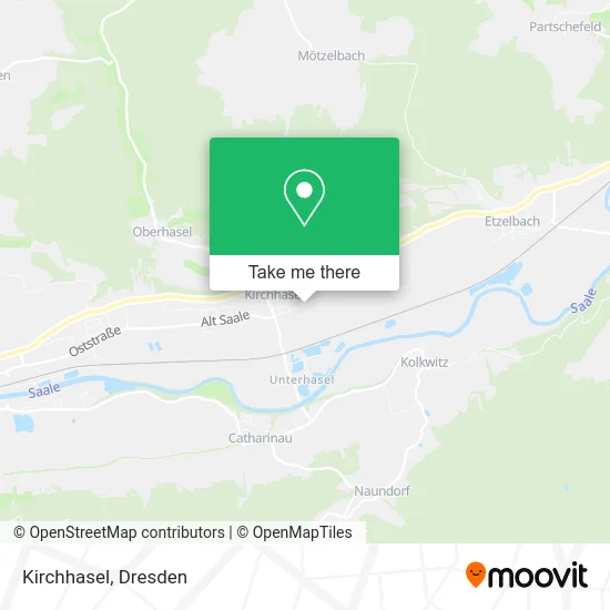 Карта Kirchhasel