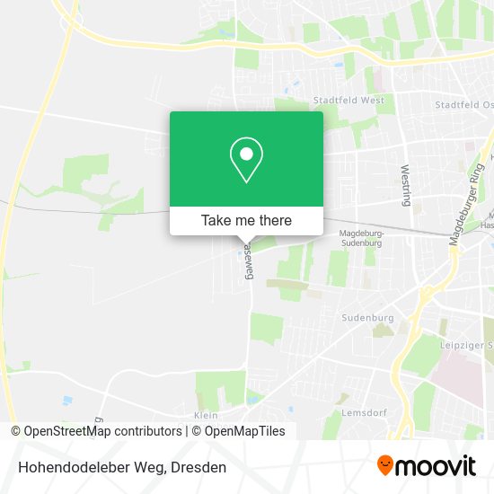 Карта Hohendodeleber Weg