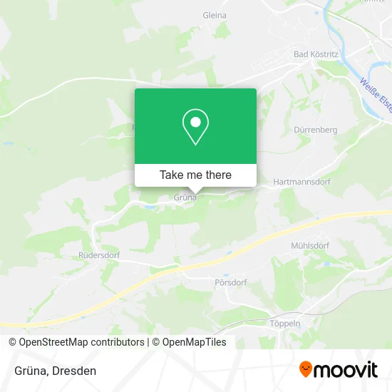 Карта Grüna