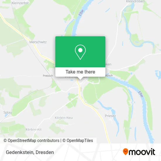 Карта Gedenkstein