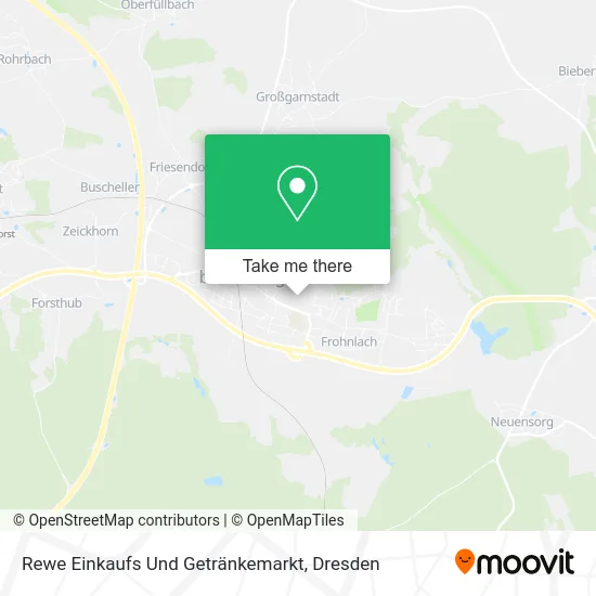 Карта Rewe Einkaufs Und Getränkemarkt