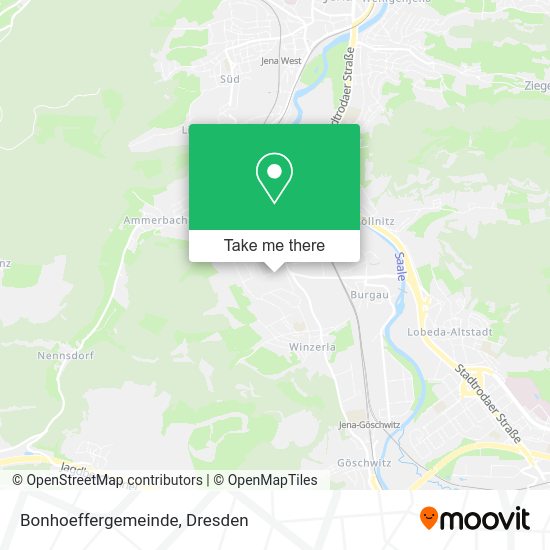 Карта Bonhoeffergemeinde