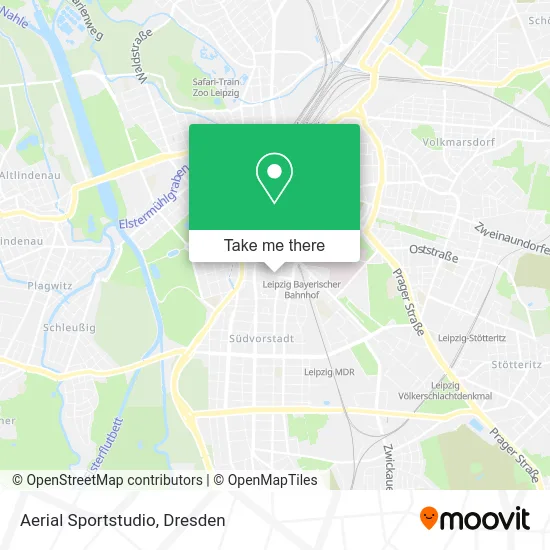 Карта Aerial Sportstudio